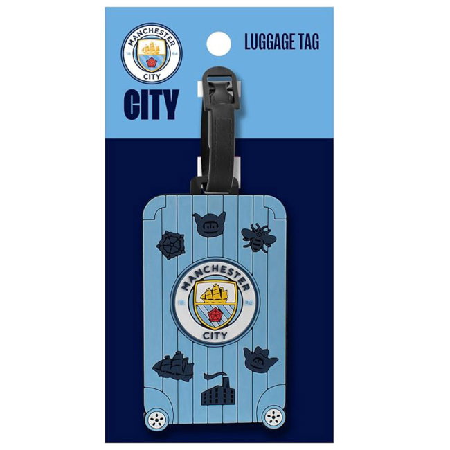 Manchester City FC Luggage Tag
