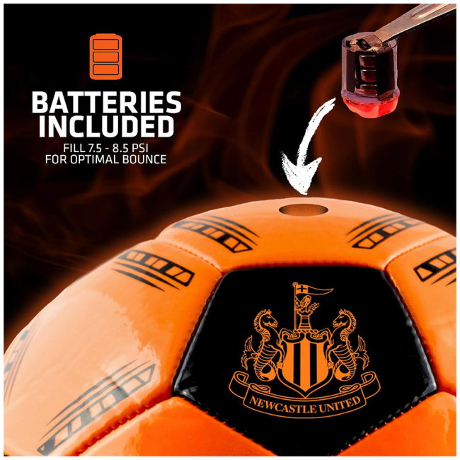 Newcastle United FC LED Glow Football