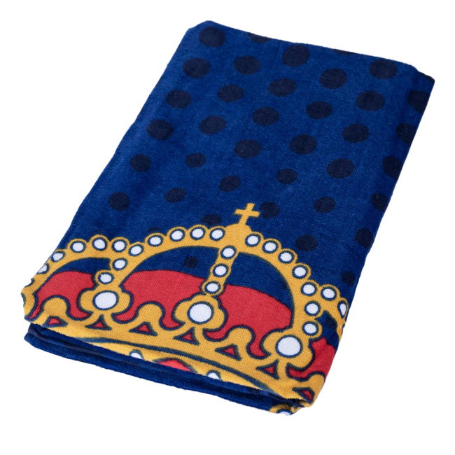 Real Madrid CF Blue Towel