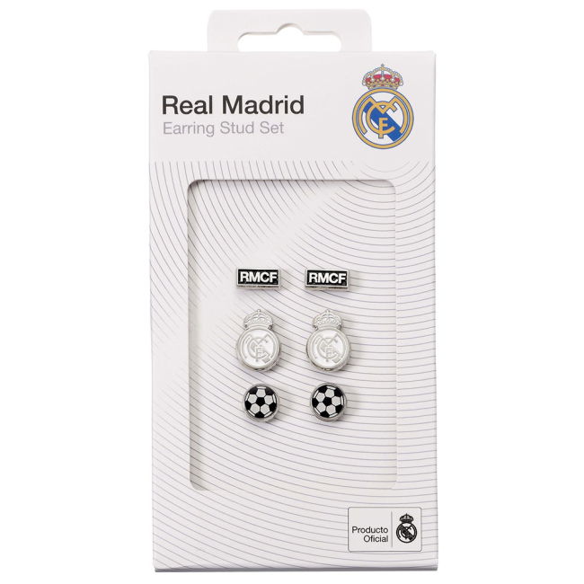 Real Madrid CF Stud Earring Set