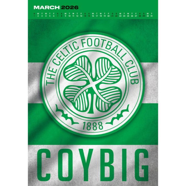 Celtic FC Deluxe Calendar 2026