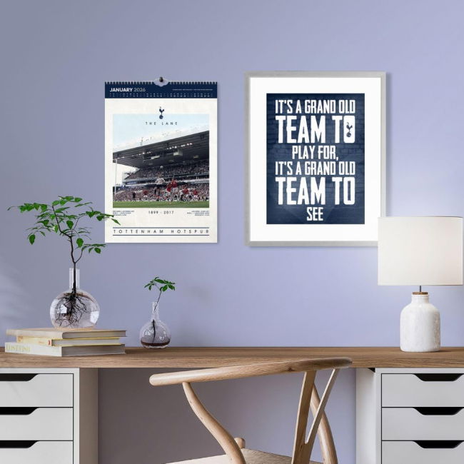 Tottenham Hotspur FC Deluxe Calendar 2026