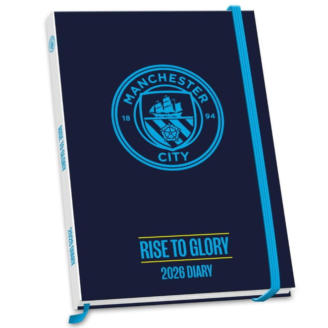 Manchester City FC Calendar & Diary Musical Gift Box 2026