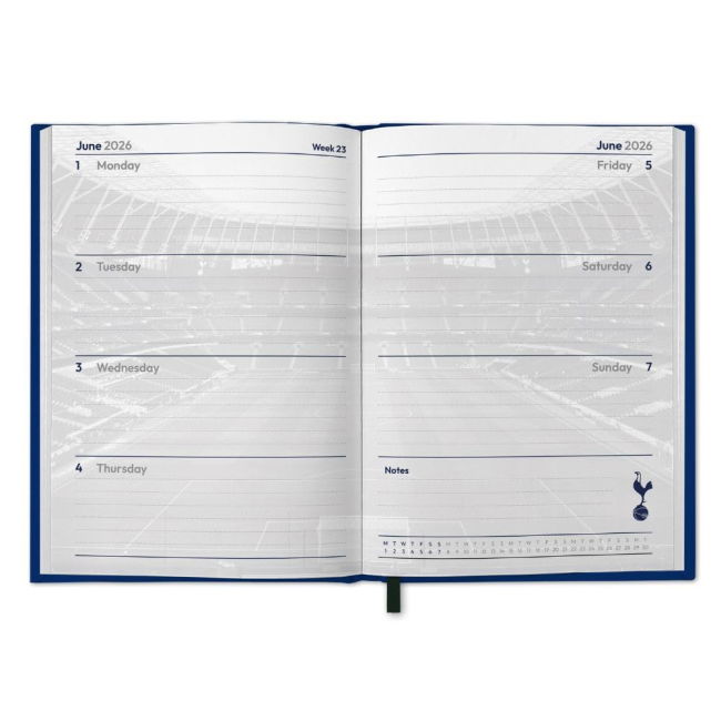 Tottenham Hotspur FC Calendar & Diary Musical Gift Box 2026