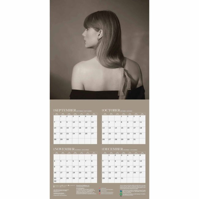 Taylor Swift Square Calendar 2026