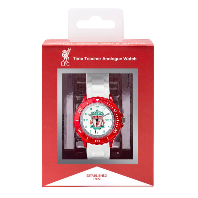 Liverpool FC Crest Time Teacher Watch