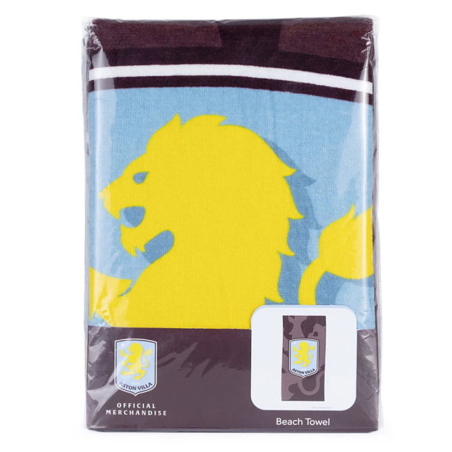 Aston Villa FC Shadow Crest Towel