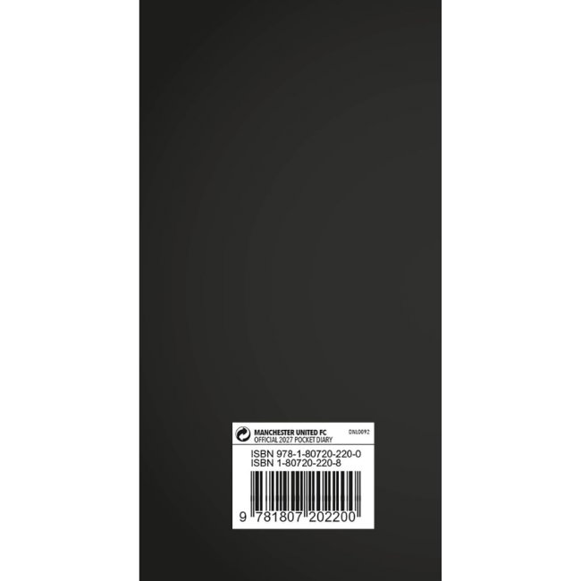 Manchester United FC Slim Diary 2027