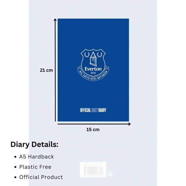 Everton FC A5 Diary 2027