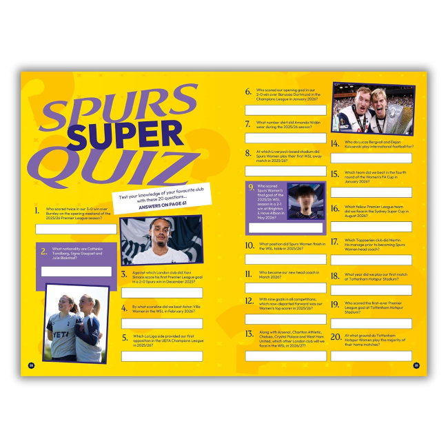 Tottenham Hotspur FC Annual 2027