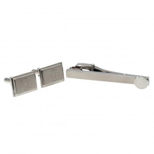 Chelsea FC Tie Slide &amp; Cufflink Set