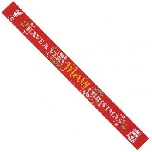 Liverpool FC Christmas Wooden Sign