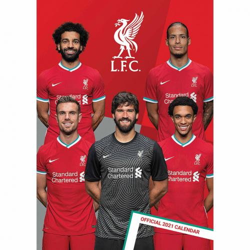 Liverpool FC Calendar 2021