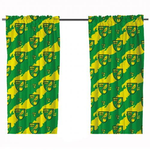 Norwich City FC Curtains
