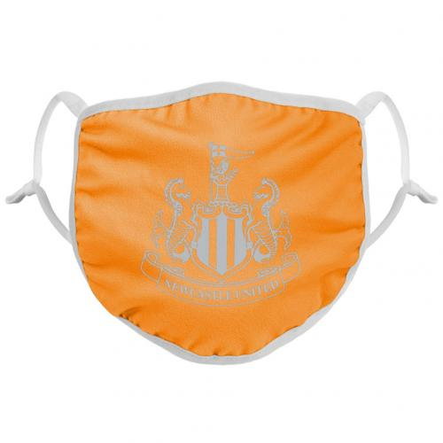 Newcastle United FC Reflective Face Covering Orange
