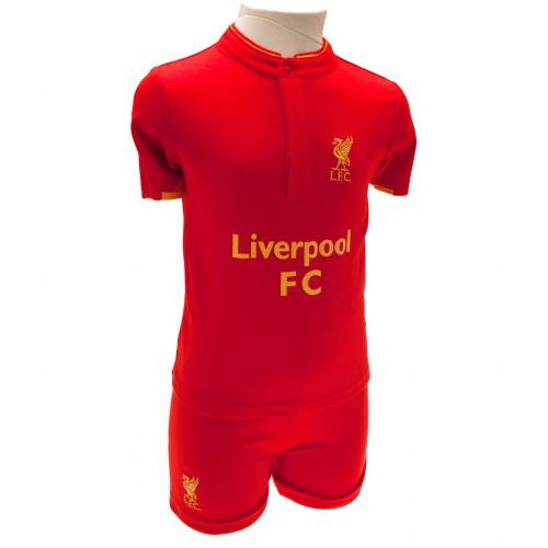 Liverpool FC Shirt &amp; Short Set 2/3 yrs GD