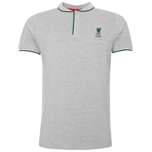 Liverpool FC Birdseye Polo Mens Grey XXL