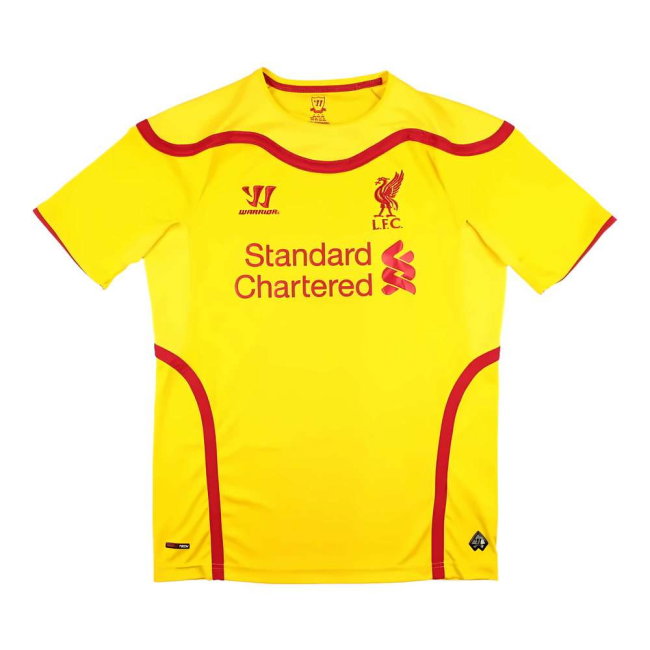 Liverpool 2014-15 Away Shirt (M) (Excellent) (GERRARD 8)