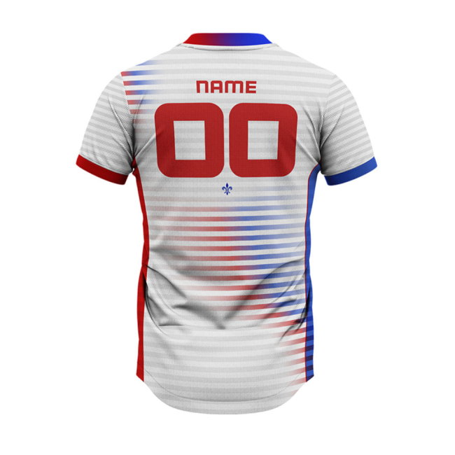 France Tricolore Away Supporter Jersey Kids Short Sleeve