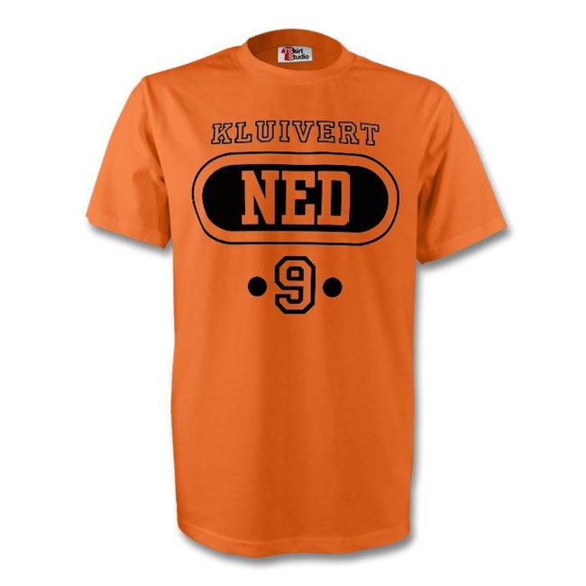 Patrick Kluivert Holland Ned T-shirt (orange)
