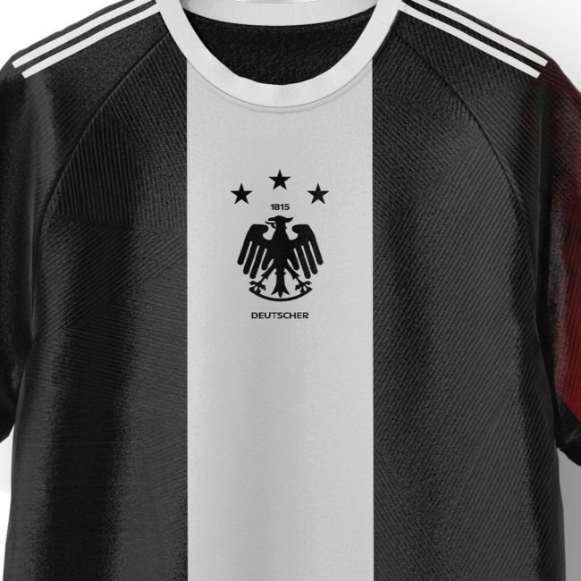 Germany Adler Away Supporter Jersey Kids Short Sleeve