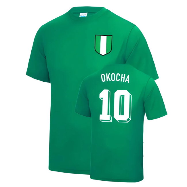 Jay-Jay Okocha Nigeria World Cup Football T Shirt