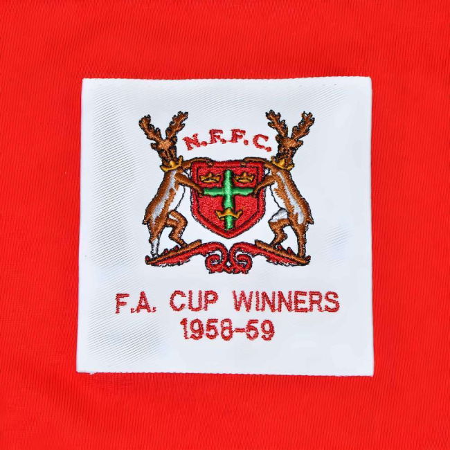 Nottingham Forest 1959 Cup Final Kids Retro Football Shirt