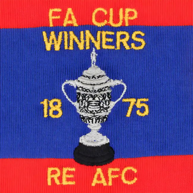 Engineers A.F.C 1875 FA Cup Winners Kids Retro Shirt