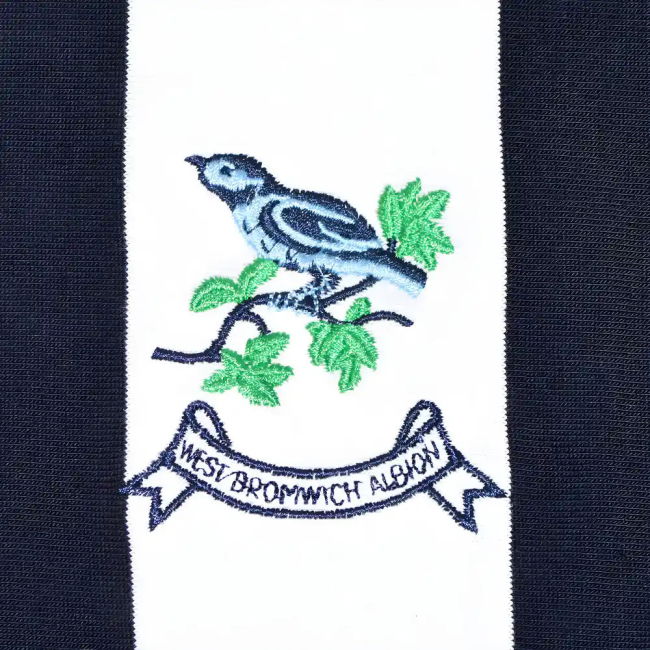 West Bromwich Albion 1969-71 Kids Retro Football Shirt