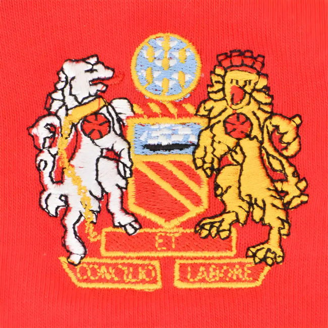 Manchester Reds 1970s Kids Retro Football Shirt