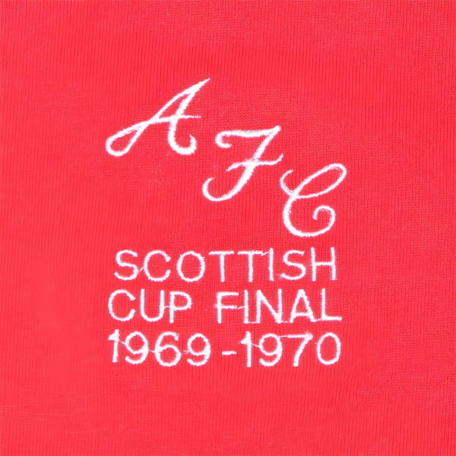 Aberdeen 1970 Scottish Cup Final Kids Retro Shirt