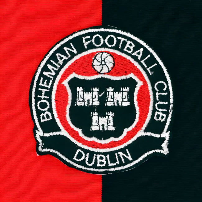 Bohemian 1970s Kids Retro Football Shirt