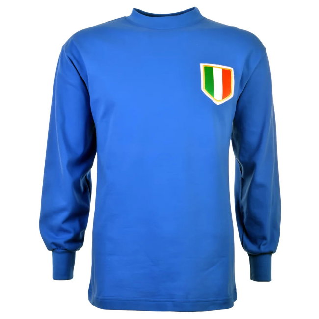 Italy 1950 Kids Retro Football Shirt (Your Name)