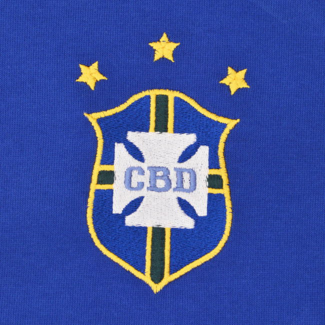 Brazil 1971 3 Star Kids Retro Football Shirt