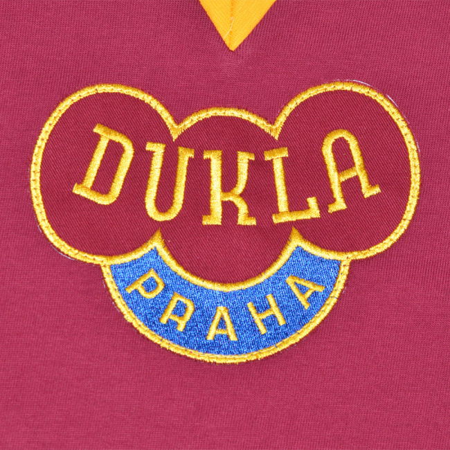 Dukla Prague 1960s Kids Retro Football Shirt