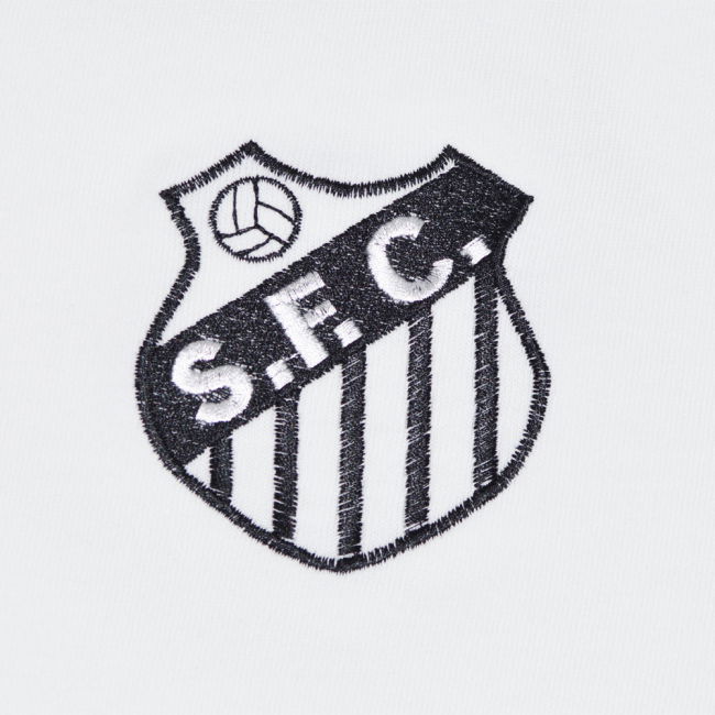 Santos 1950s - 1960s Kids Retro Football Shirt