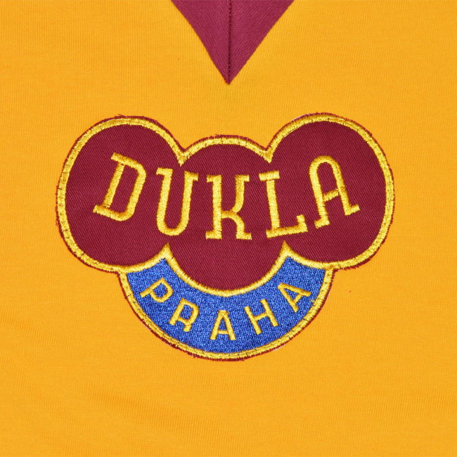 Dukla Prague 1960s Away Kids Retro Football Shirt
