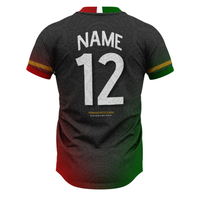 Mexico Aguila Supporter Jersey (Black) Adult Short Sleeve