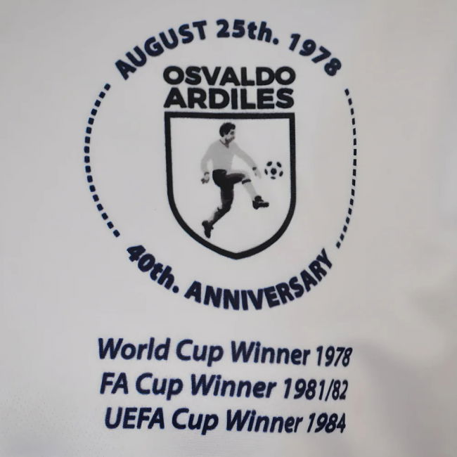 Limited Edition Ossie Ardiles Signed Football Shirt