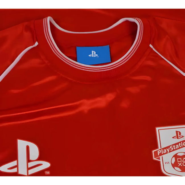 Playstation Tee Red Polyester