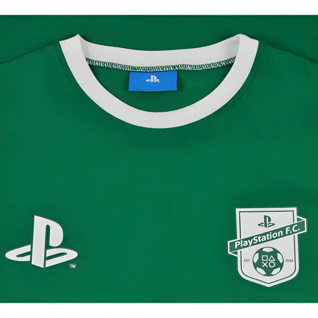 Playstation Tee Green Cotton