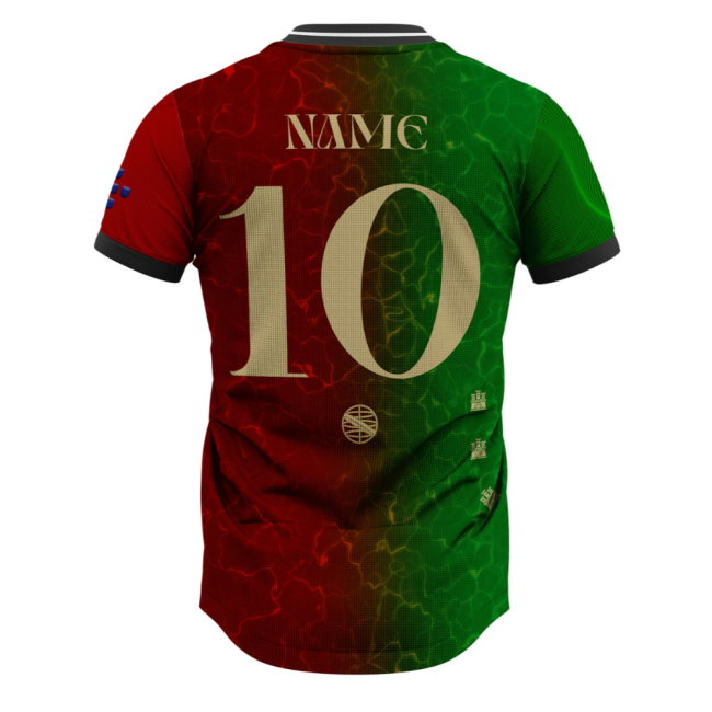 Portugal Lusitanos Home Supporter Jersey Adult Short Sleeve (Pauleta 9)