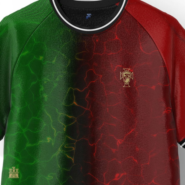 Portugal Lusitanos Home Supporter Jersey Adult Short Sleeve (Pauleta 9)