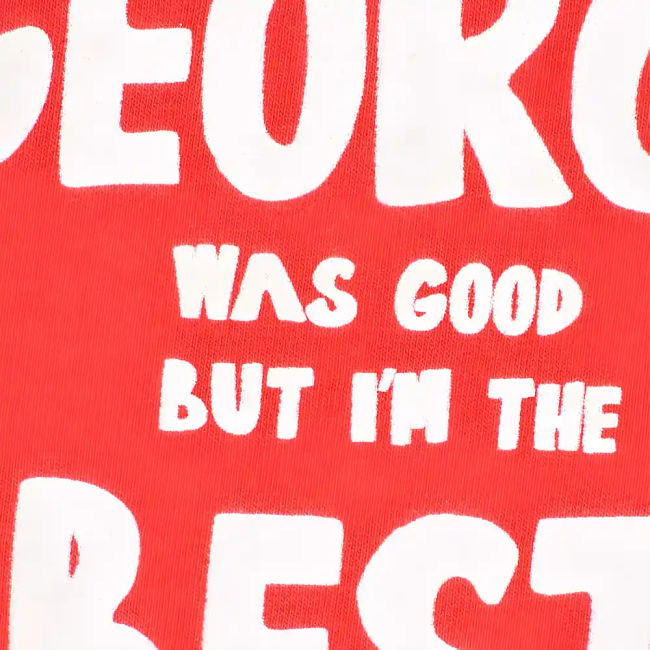 Kids "Best" Red/White Ringer