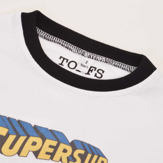 Kids Supersub - White/Black Ringer