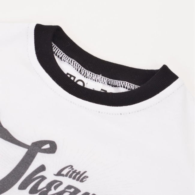 Kids Little Shearer - White/Ringer Ringer