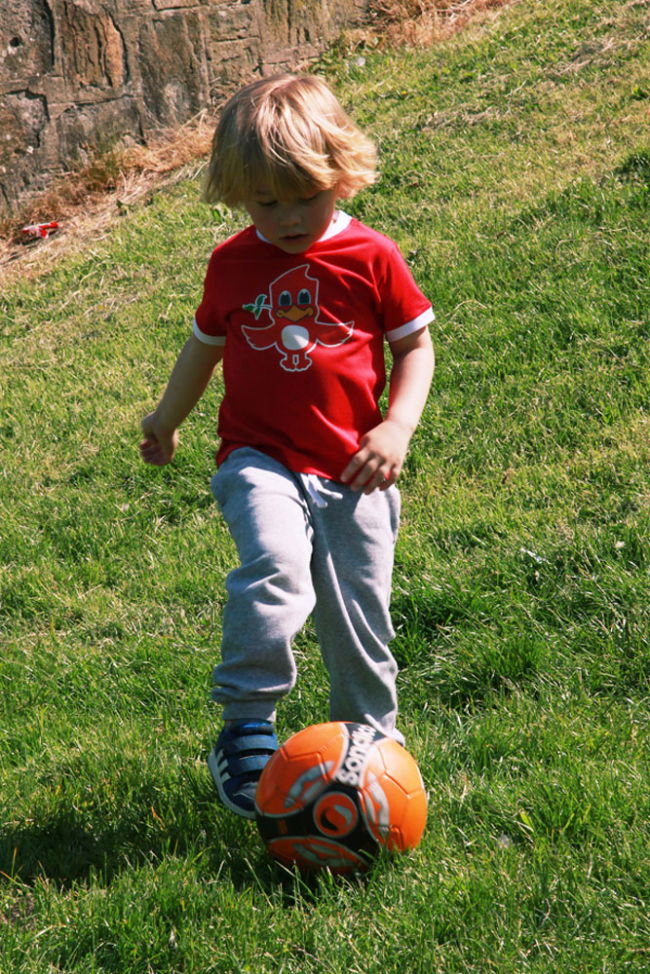 Kids Liverpool - Red/White Ringer