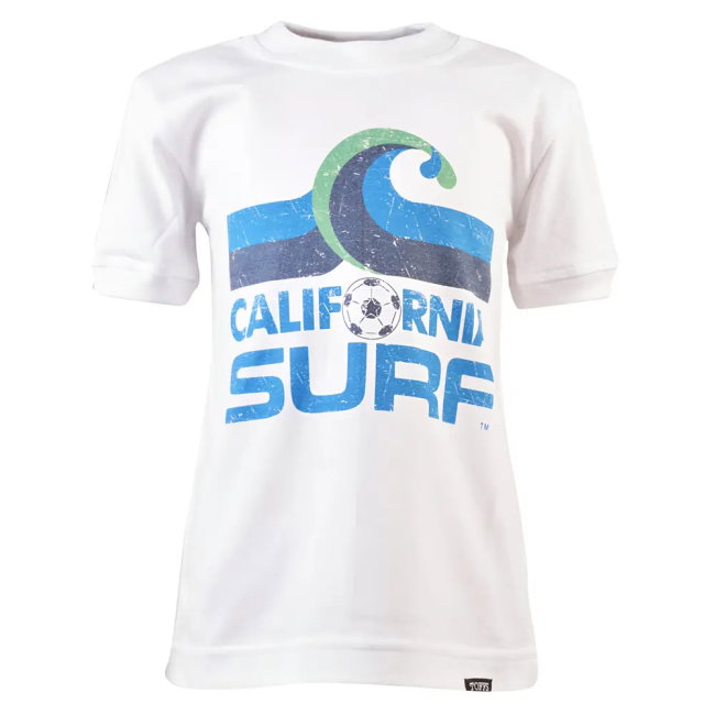 Kids NASL California Surf T-Shirt - White