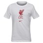 2020-2021 Liverpool Evergreen Crest Tee (White) - Kids (ALONSO 14)