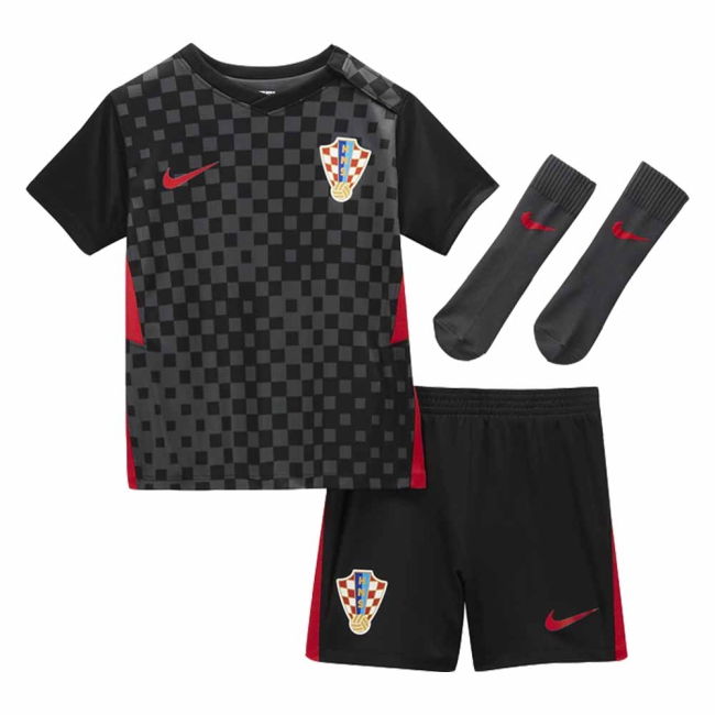 2020-2021 Croatia Little Boys Away Mini Kit (MODRIC 10)